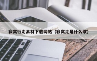 郯城寂寞行走素材下载网站（寂寞走是什么歌）